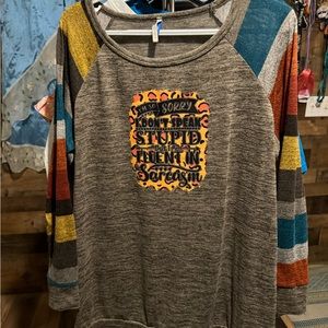 Sarcastic long sleeve shirt